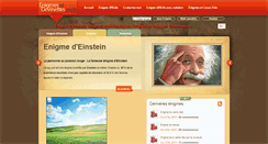Desktop Screenshot of enigmesetdevinettes.com
